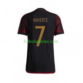 Camiseta Alemania Havertz 7 Segunda Equipación Copa Mundo 2022